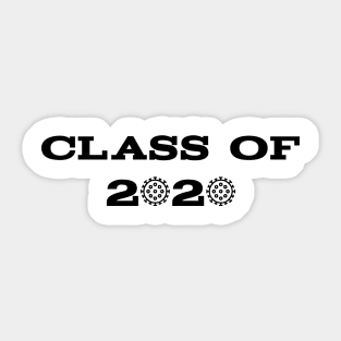 Covid-19, class of 2020 Sticker